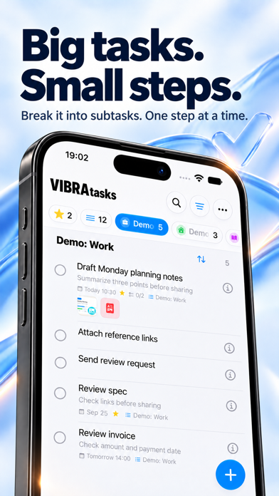 Google Tasks: VIBRA Tasks Screenshot 5 of 6