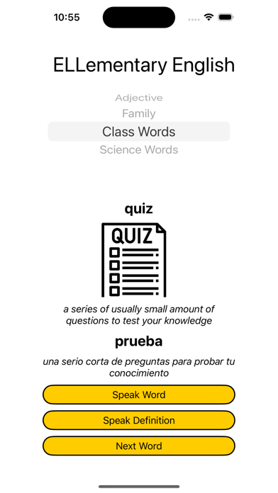 EllementaryEnglish Screenshot