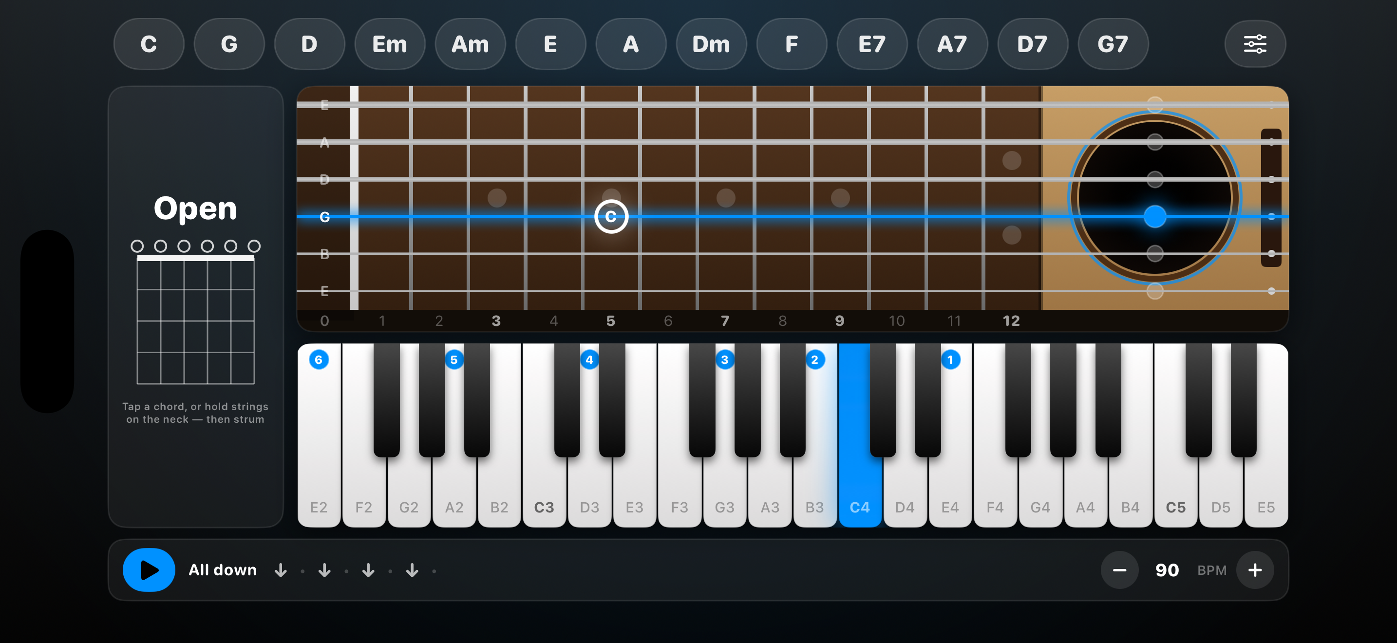 Pocket Fretboard screenshot 8