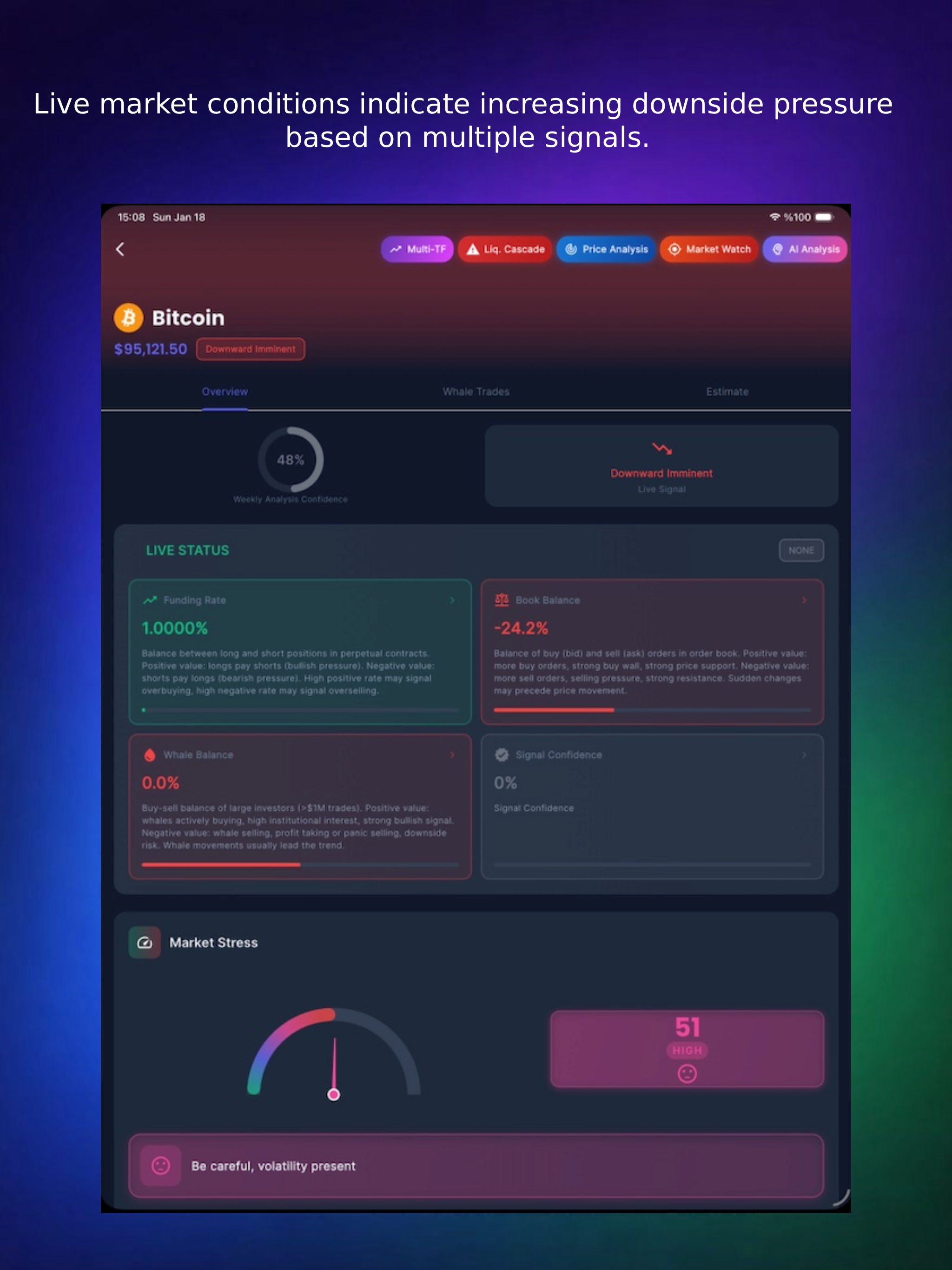 Fluxion: Crypto Whale Tracker screenshot 12