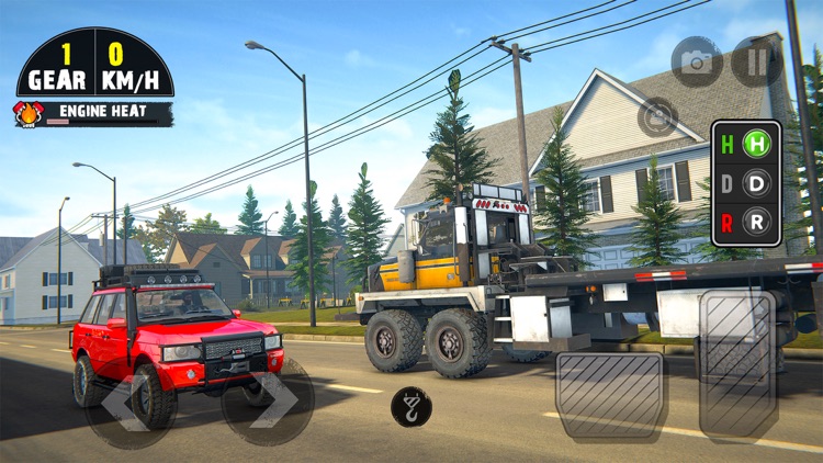 Snow Runner Mud Truck Games 3D screenshot-4