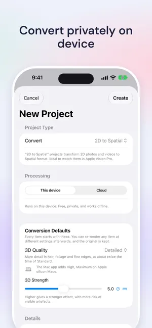 Spatial Video Studio screenshot 4