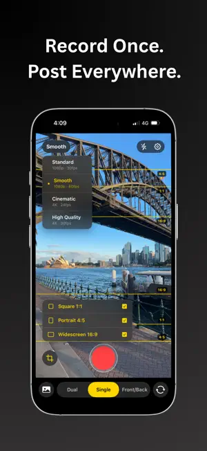 Dual Capture Video - Aspectly screenshot 2
