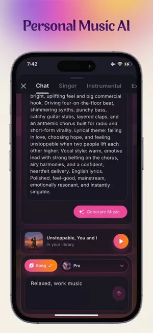 VibeTunes: AI Music Generator screenshot 4