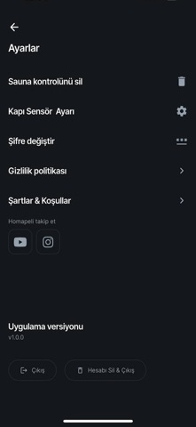 FinnSauna App screenshot