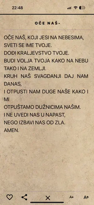 Molitvenik i kalendar screenshot 3