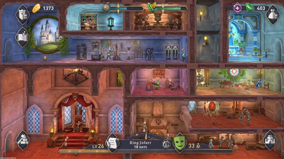 #6. The Elder Scrolls: Castles (iOS) Bởi: Bethesda