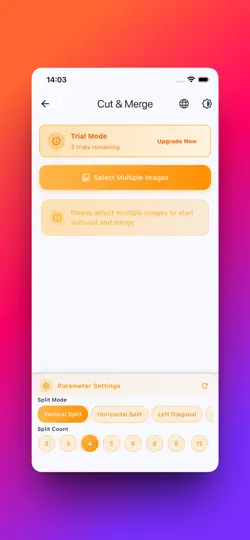 Скриншот AiCutCut - 爱剪剪 на iPhone 4