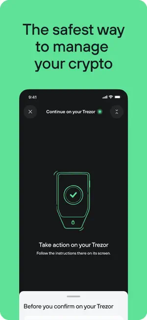 Trezor Suite screenshot 2