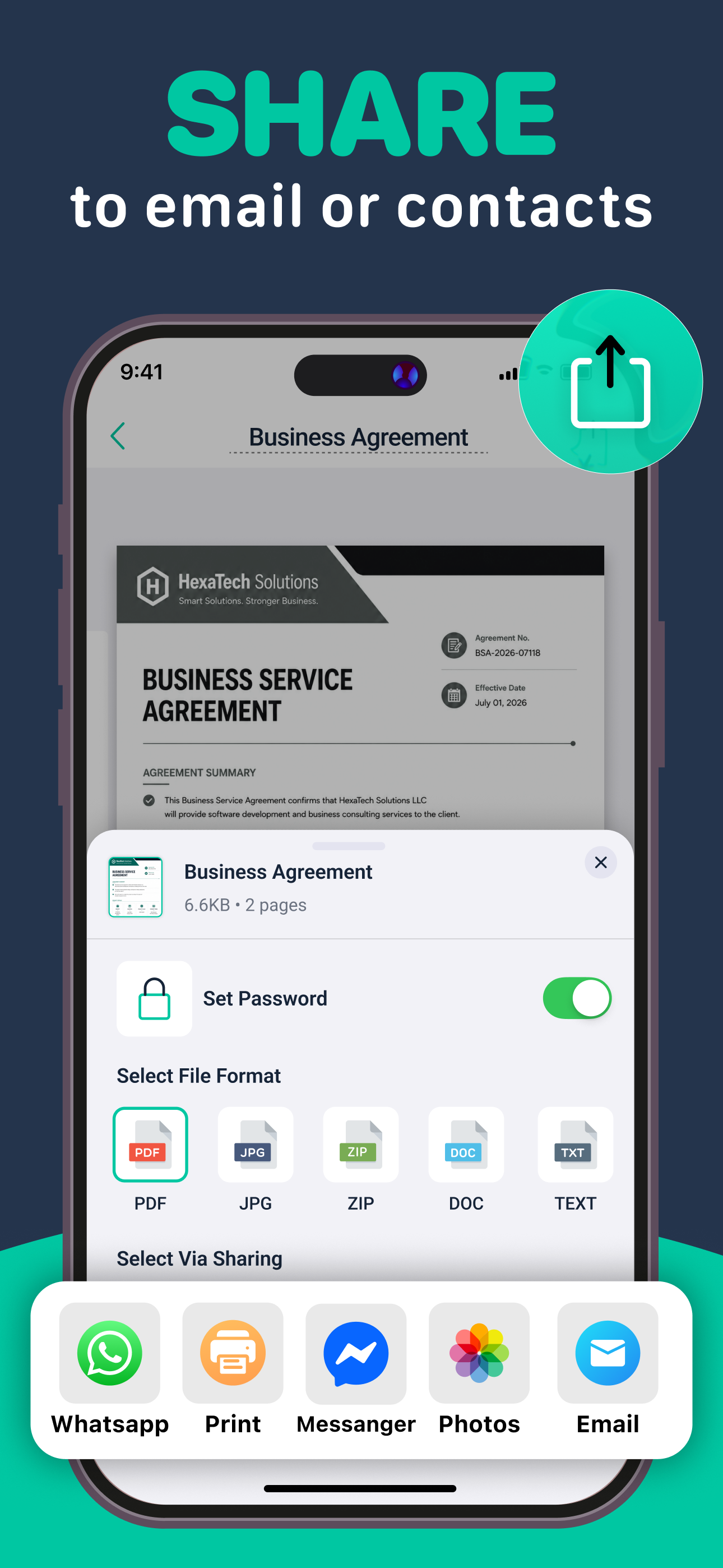 PDF Scanner : Photo to PDF App screenshot 4