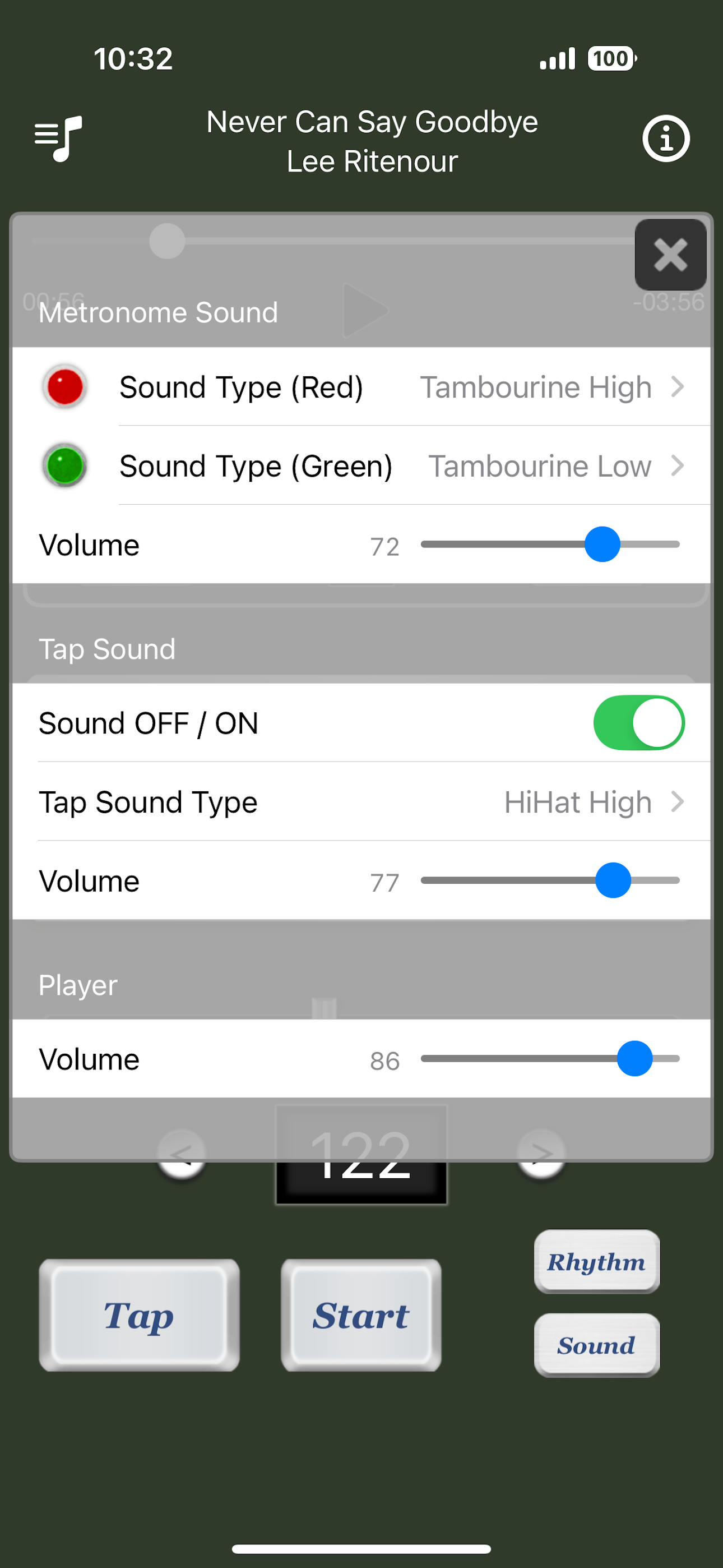 Metronome with Player screenshot 4