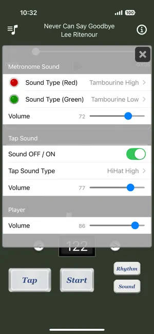 Metronome with Player screenshot 4