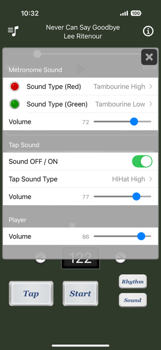 Metronome with Player Screenshot 4 of 4
