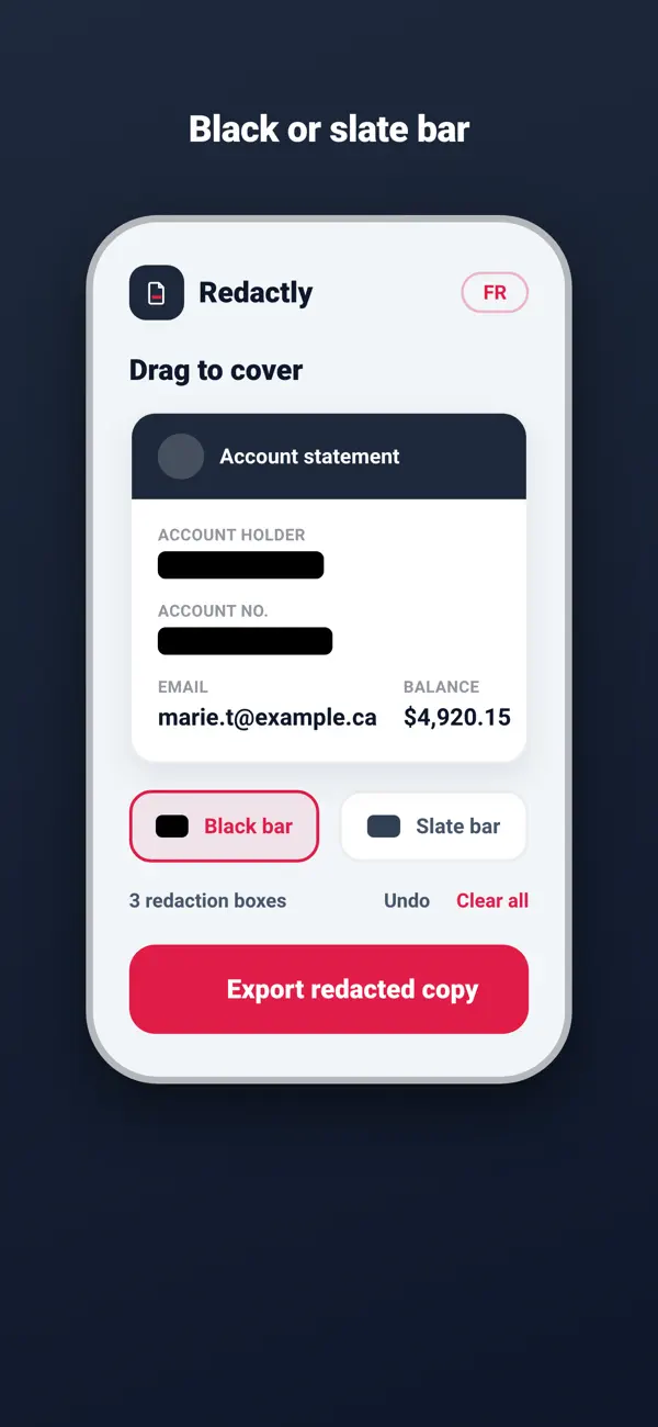 Screenshot #3 pour Redactly: Censor Photos