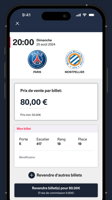 Screenshot #3 pour PSG Mon Abo