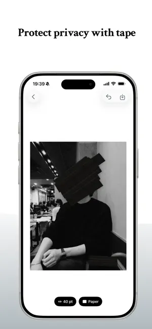 Tape, it Black｜Mask with Tape screenshot 2