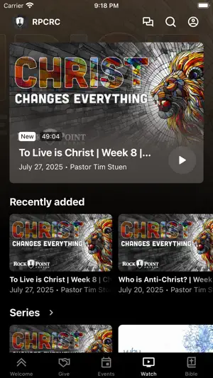 Rock Point Church RC screenshot 4
