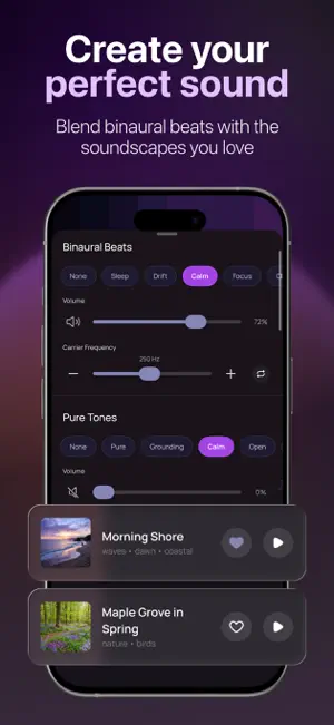 Binaural Beats: Sleep & Heal screenshot 2