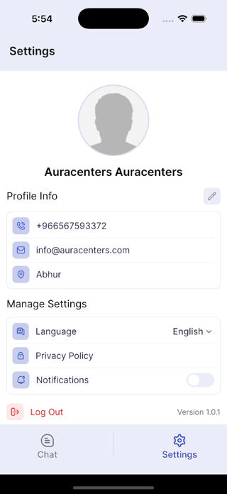 Aura Chatbot Screenshot 4 of 8