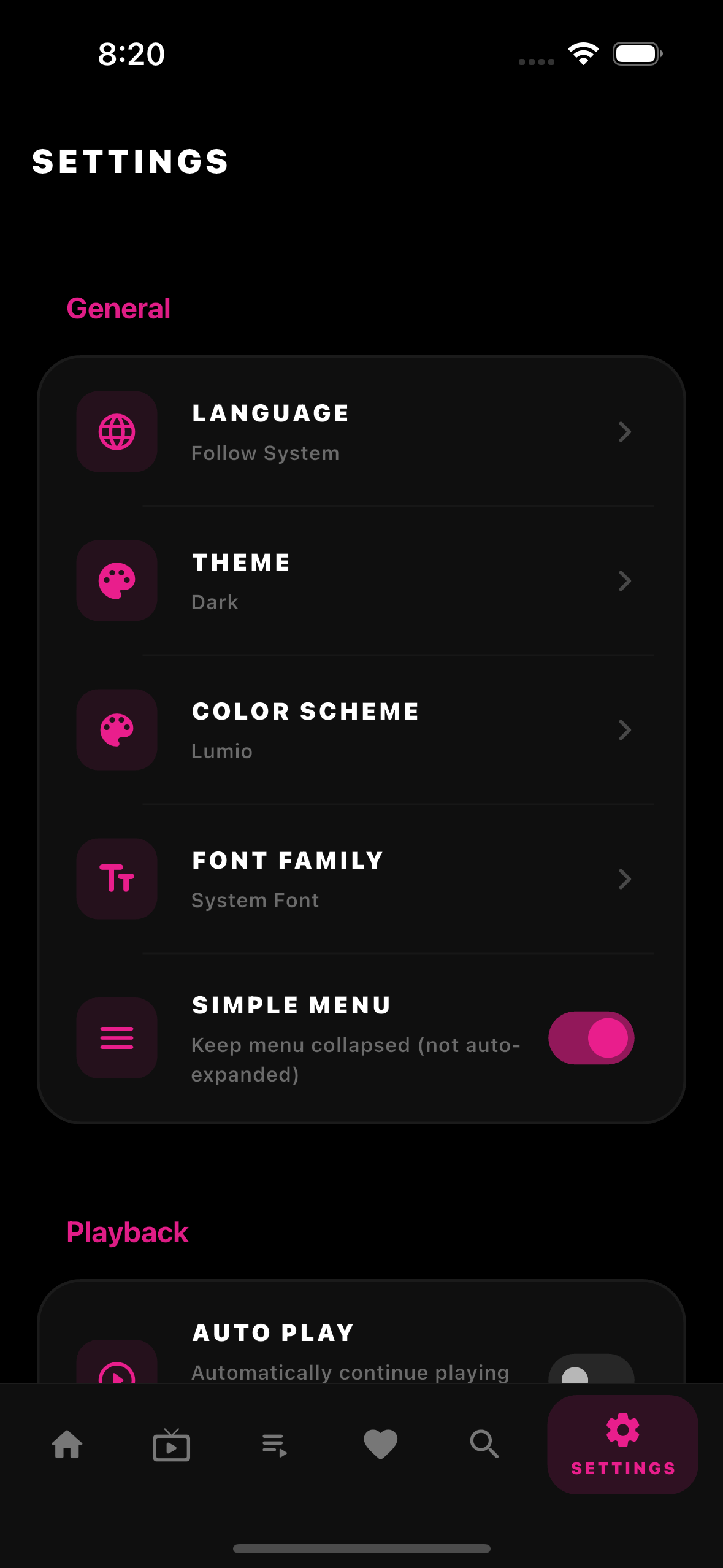 Lumio TV screenshot 3