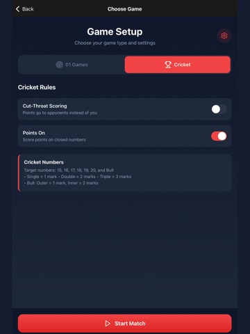 Dart Mate: Scorer & Counter iPad screenshot