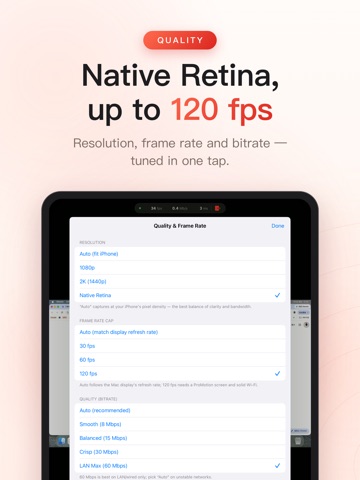 Tomaco: Remote Desktop iPad screenshot