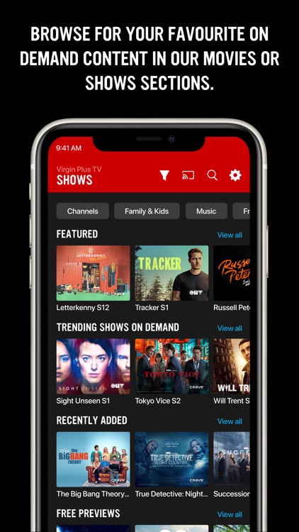 Virgin Plus TV screenshot-3