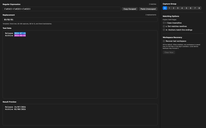 App screenshot