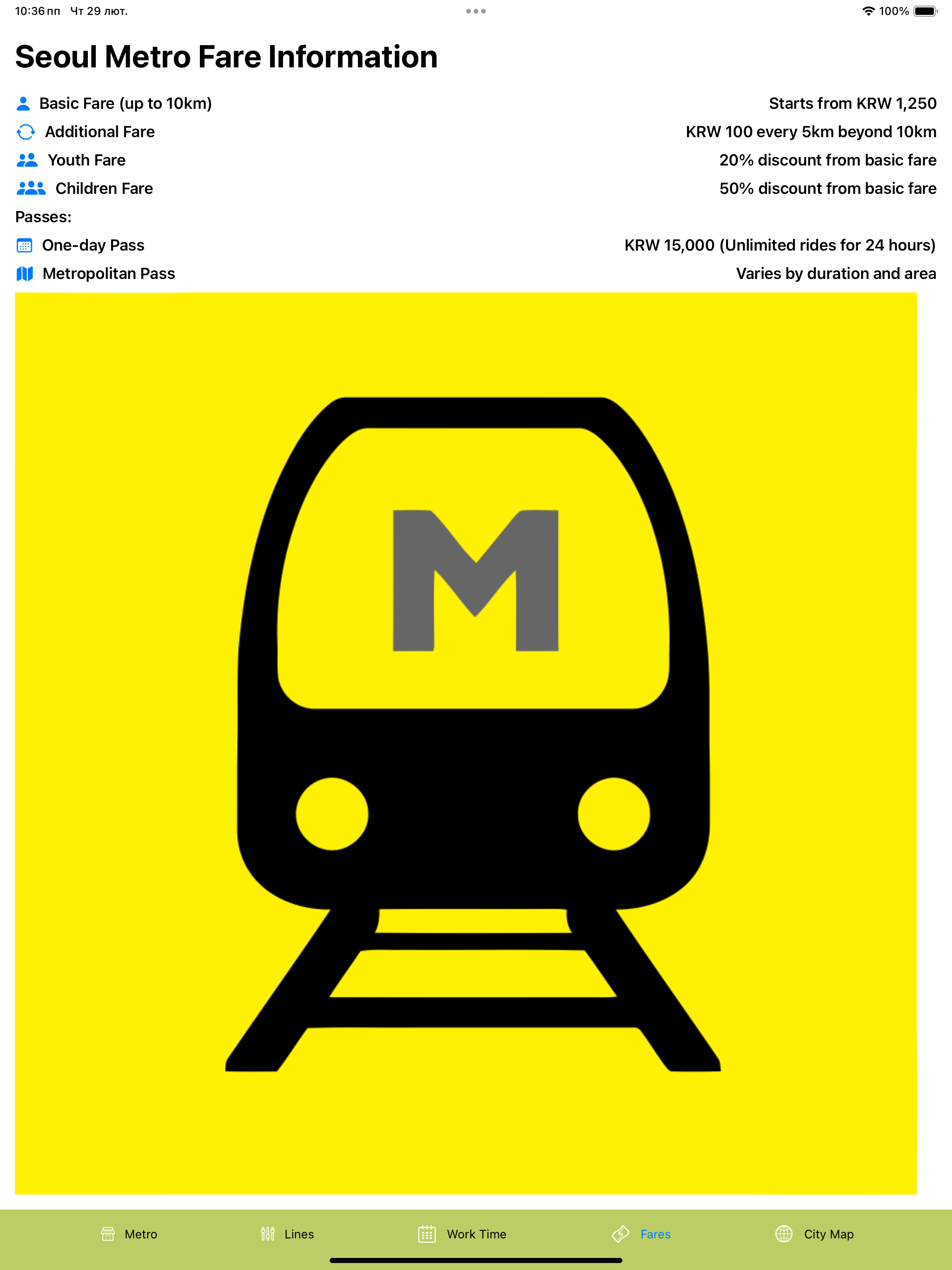 Seoul Subway Map