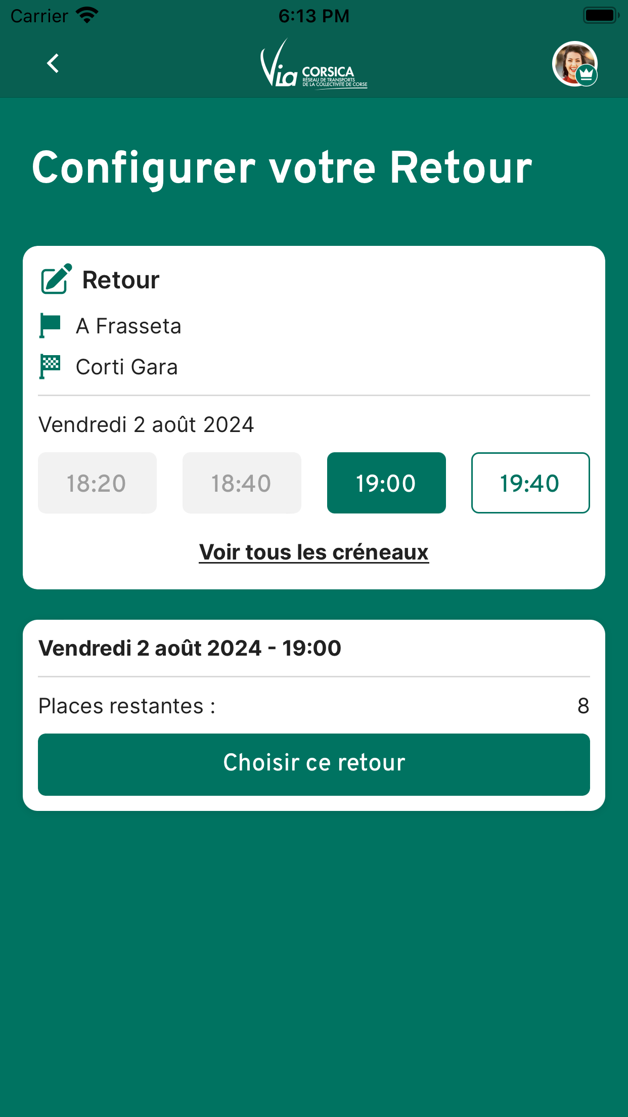 M-Ticket Via Corsica Restonica