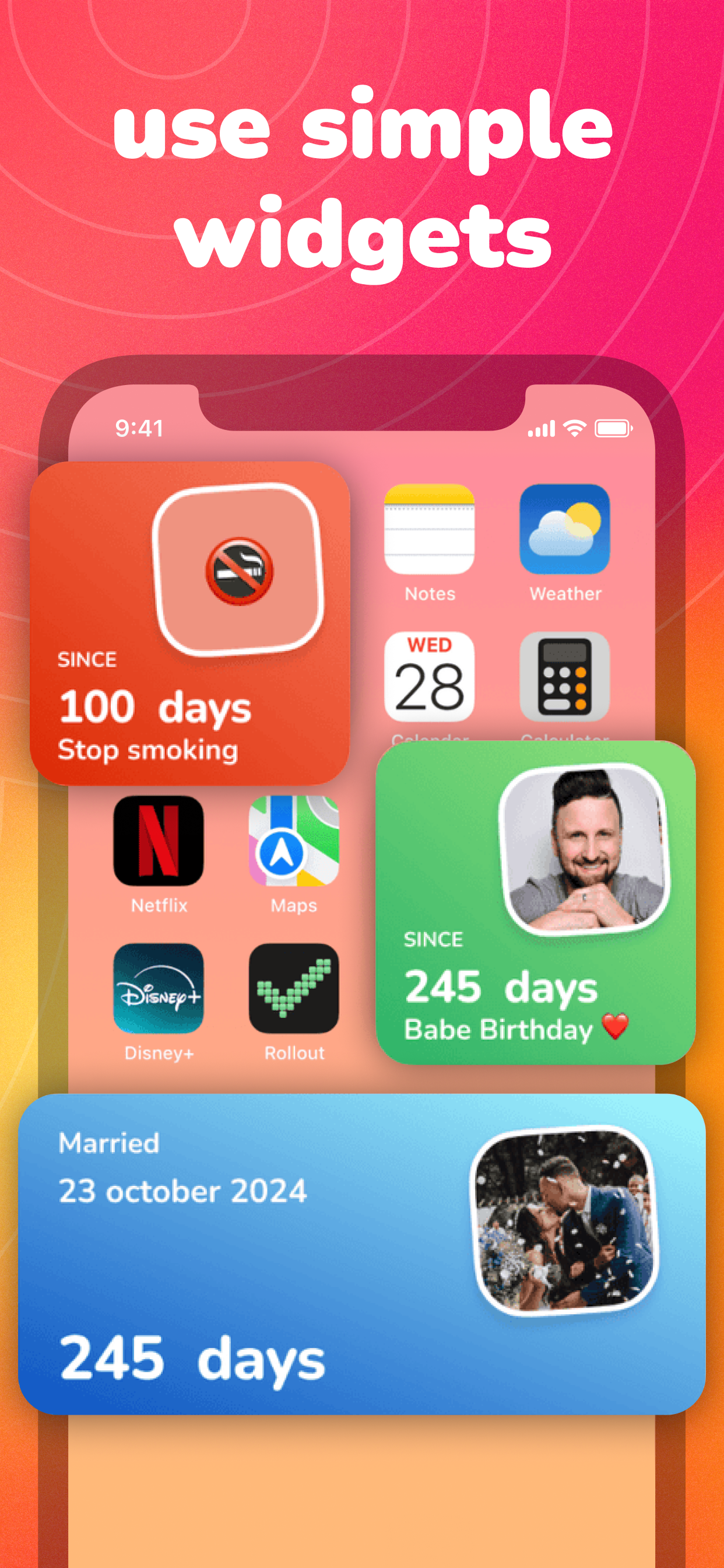 Countly: Countdown, Date Timer