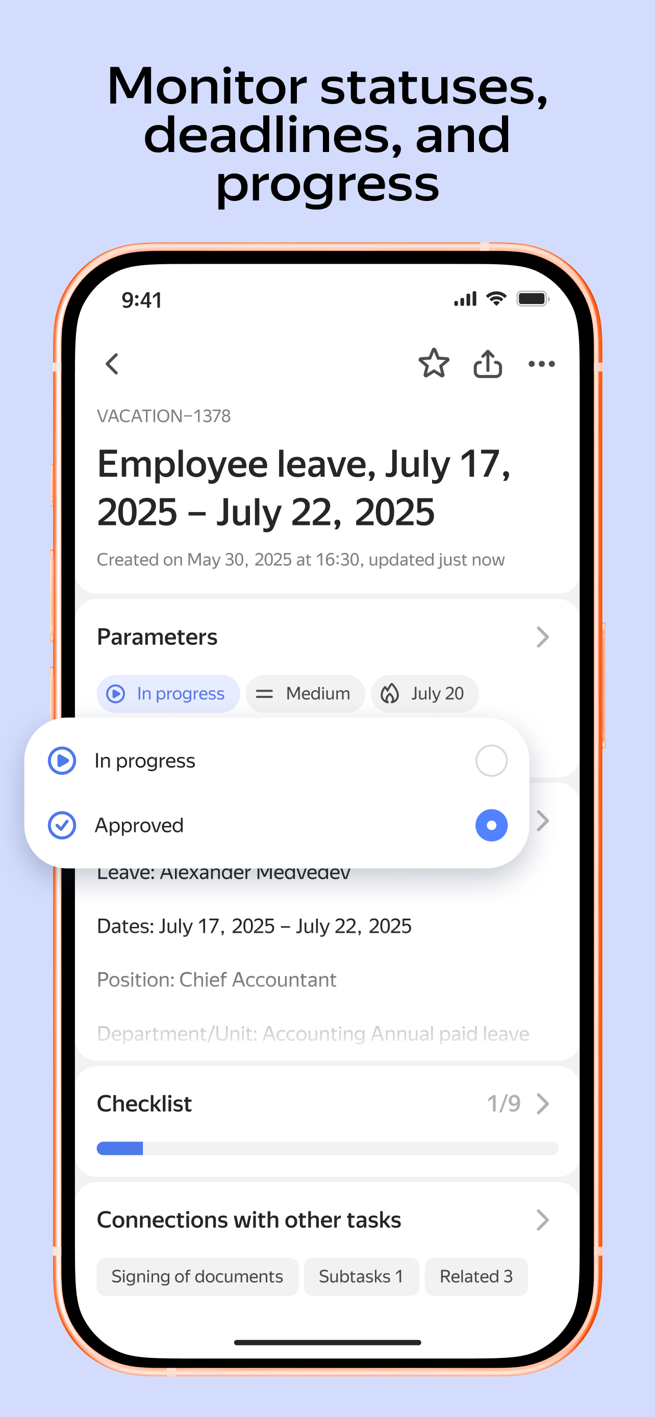 Yandex Tracker