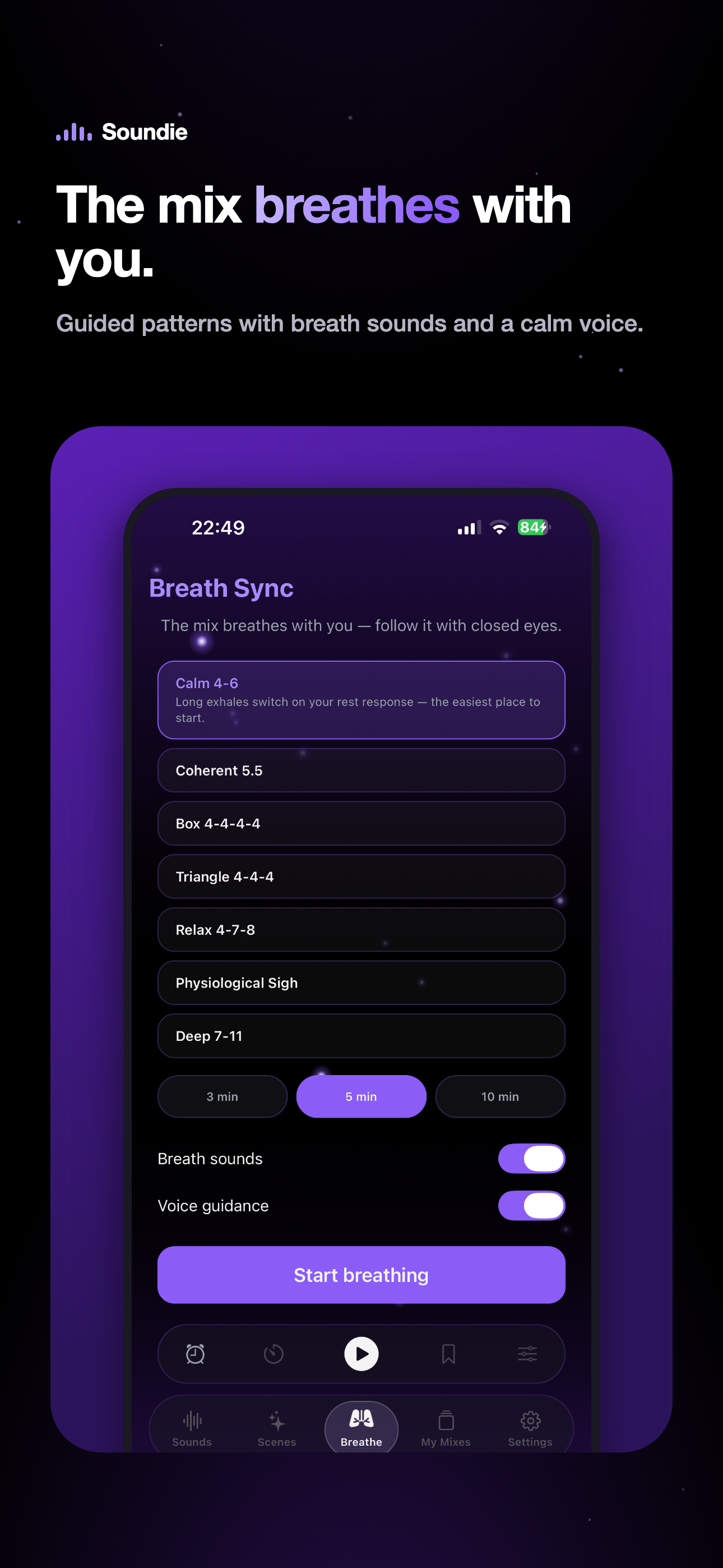 Soundie: Sleep & Focus Sounds screenshot 6