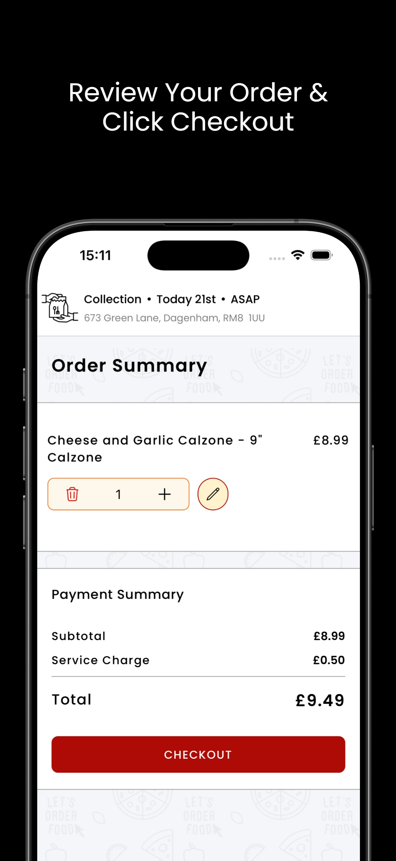 Espressa Pizza screenshot 5
