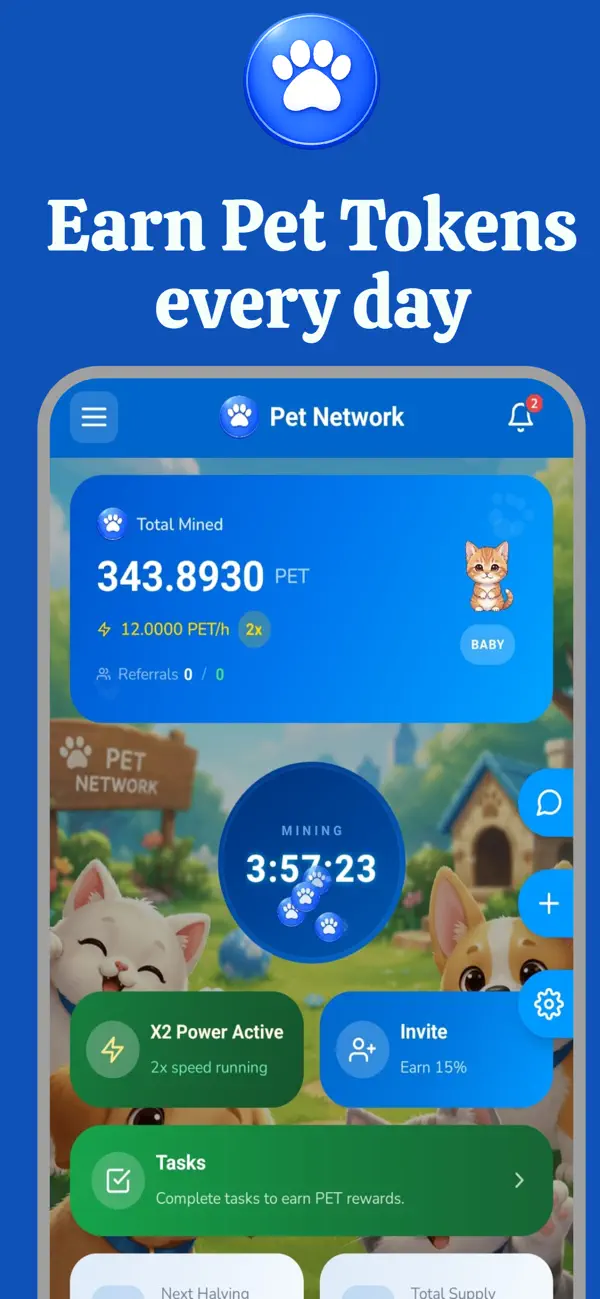 Screenshot #1 pour PET Network: Social