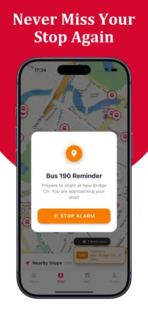 BusComing-bus timing singapore screenshot 2