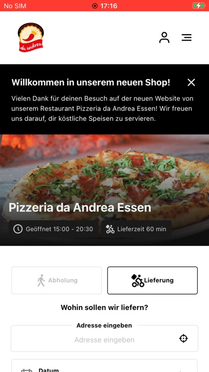Pizzeria da Andrea Essen
