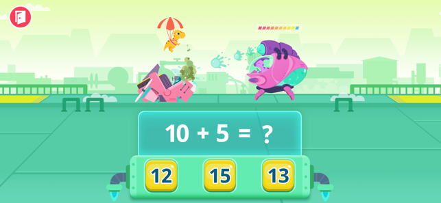 ‎Dinosaur Math - Games for kids Screenshot