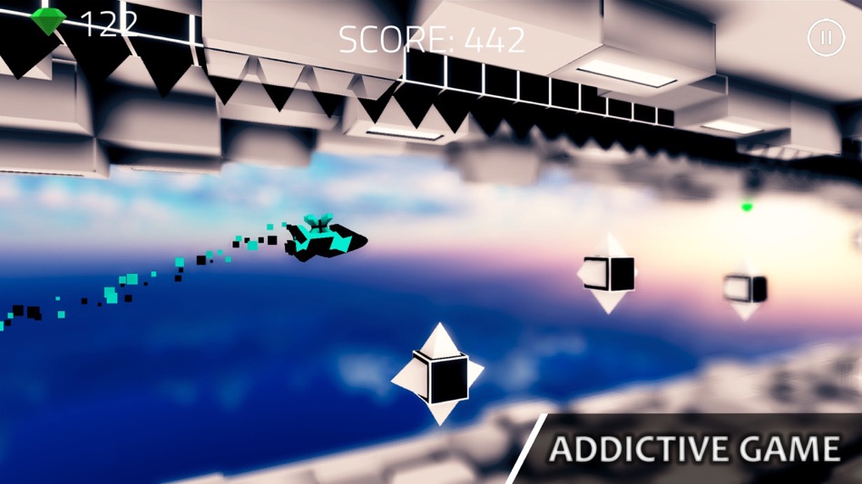 #5. Geometry Jump 3D (iOS) Podle: Damian Kupper