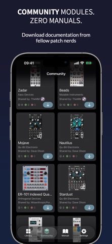 RackDocs - Eurorack Reference iPhone screenshot
