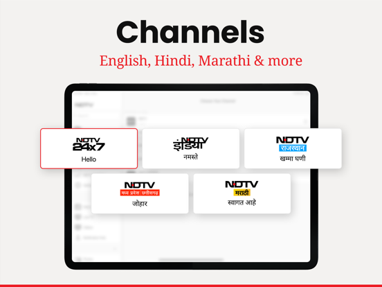 NDTV News App iPad screenshot 10 - News app