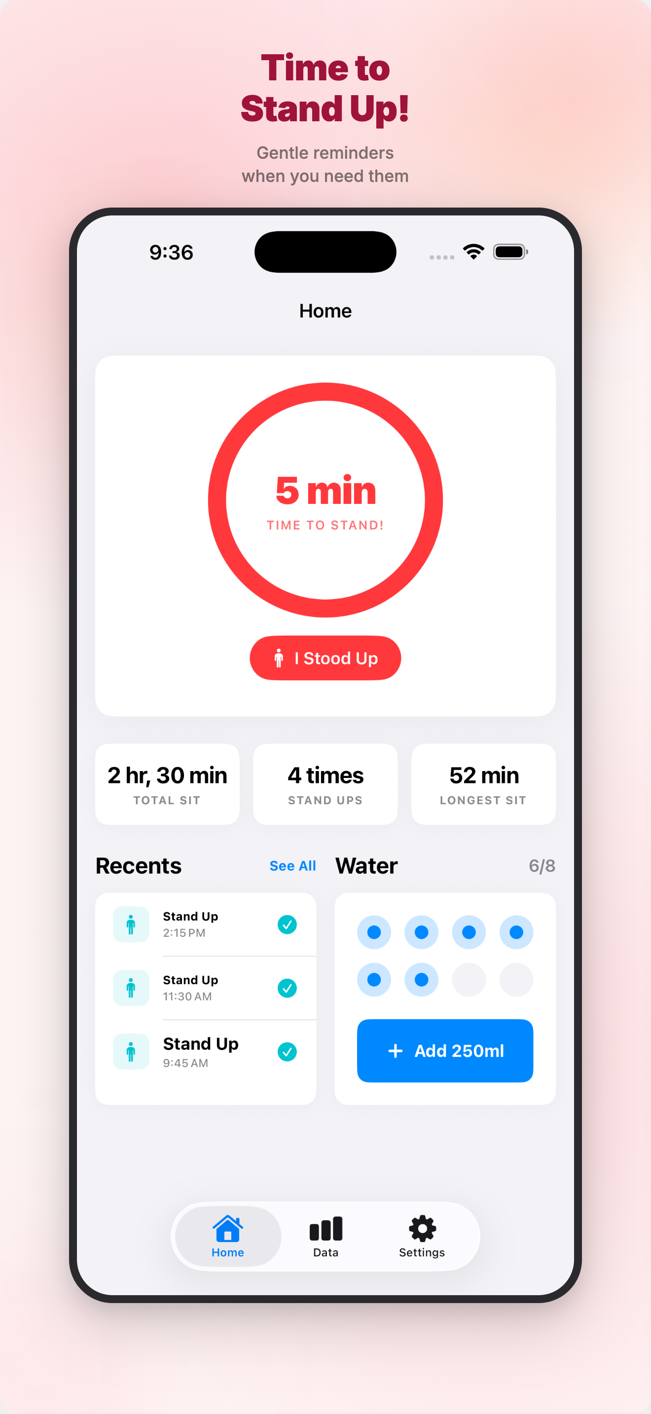 SitRight: Stand & Move Timer