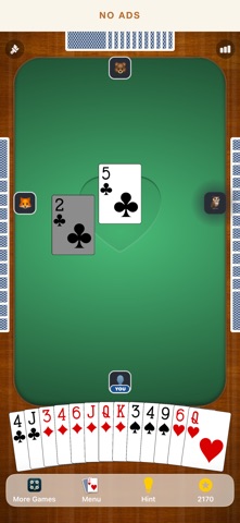Hearts: No Ads Screenshot 1 of 6