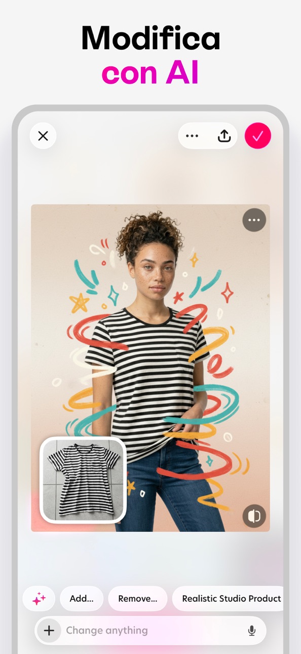 Bazaart AI Photo Editor Design iOS Mod IPA screenshot 3 - iOS app interface