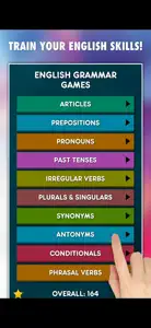 English Grammar Games 10-in-1 screenshot #1 for iPhone