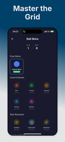 BallRush game iPhone screenshot