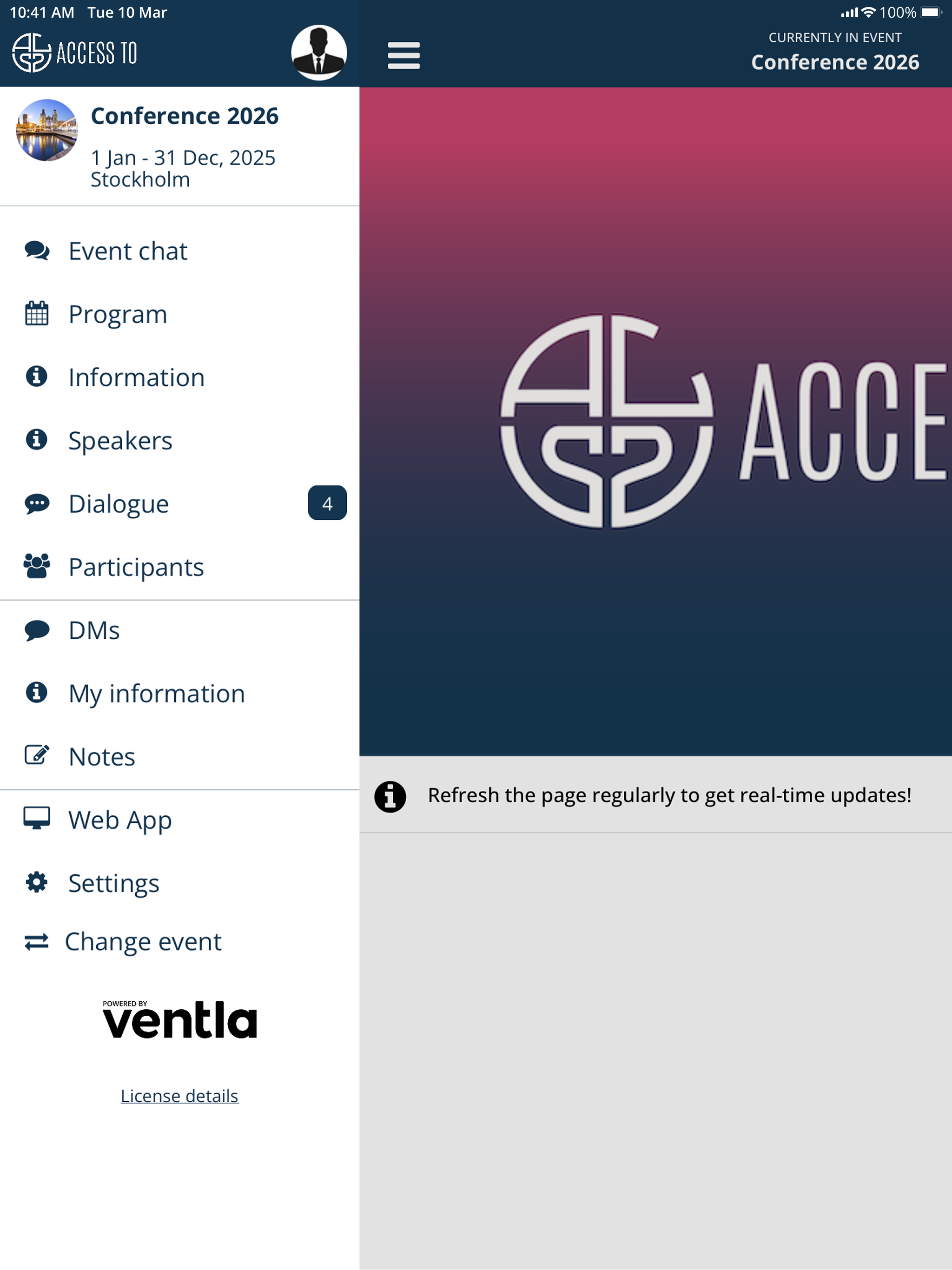 Access to screenshot 3