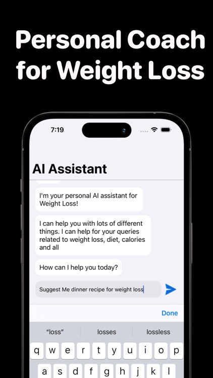 Losing Weight App - AI Assist screenshot-3