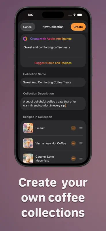 Breve: Coffee Recipes screenshot 6 of 9