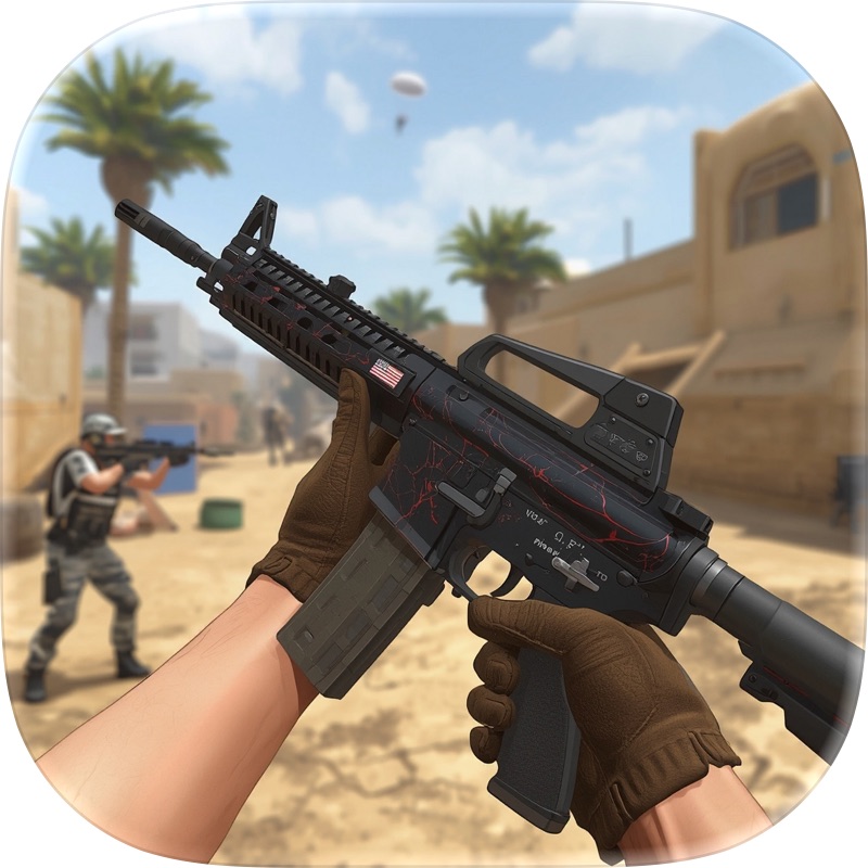 FPS Strike:Gun Shooting Games screenshot 1